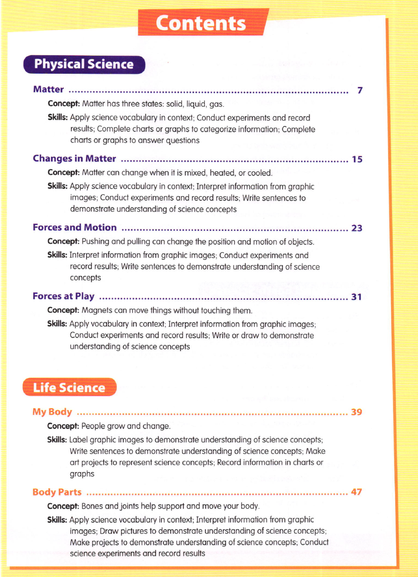 Sách Skill Sharpeners Science, Grade 2