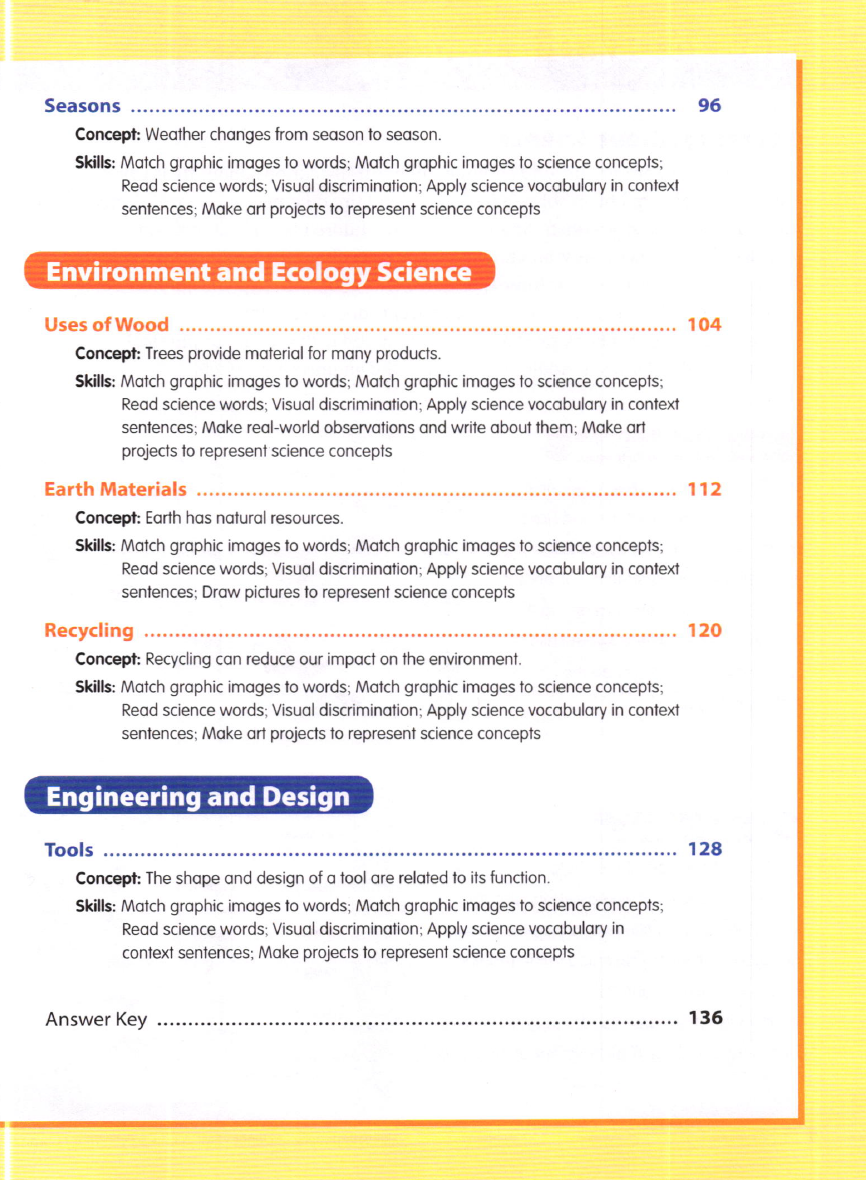 Sách Skill Sharpeners Science, Grade 1