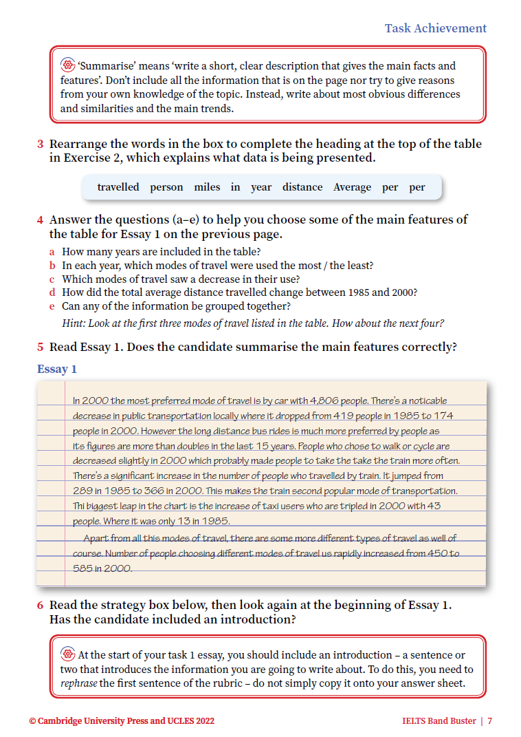 Sách IELTS Band Buster Academic Writing Task 1 For Band 6+, Greg Archer, Weloveielts