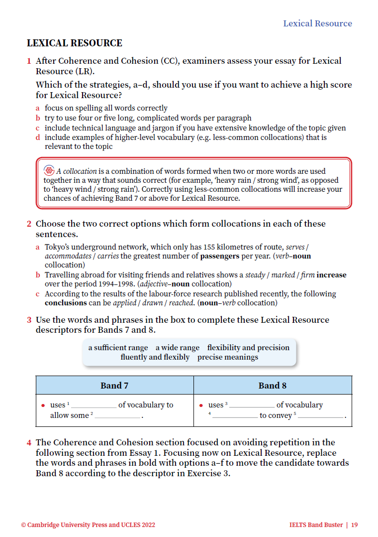 Sách IELTS Band Buster Academic Writing Task 1 For Band 7+, Greg Archer, Weloveielts