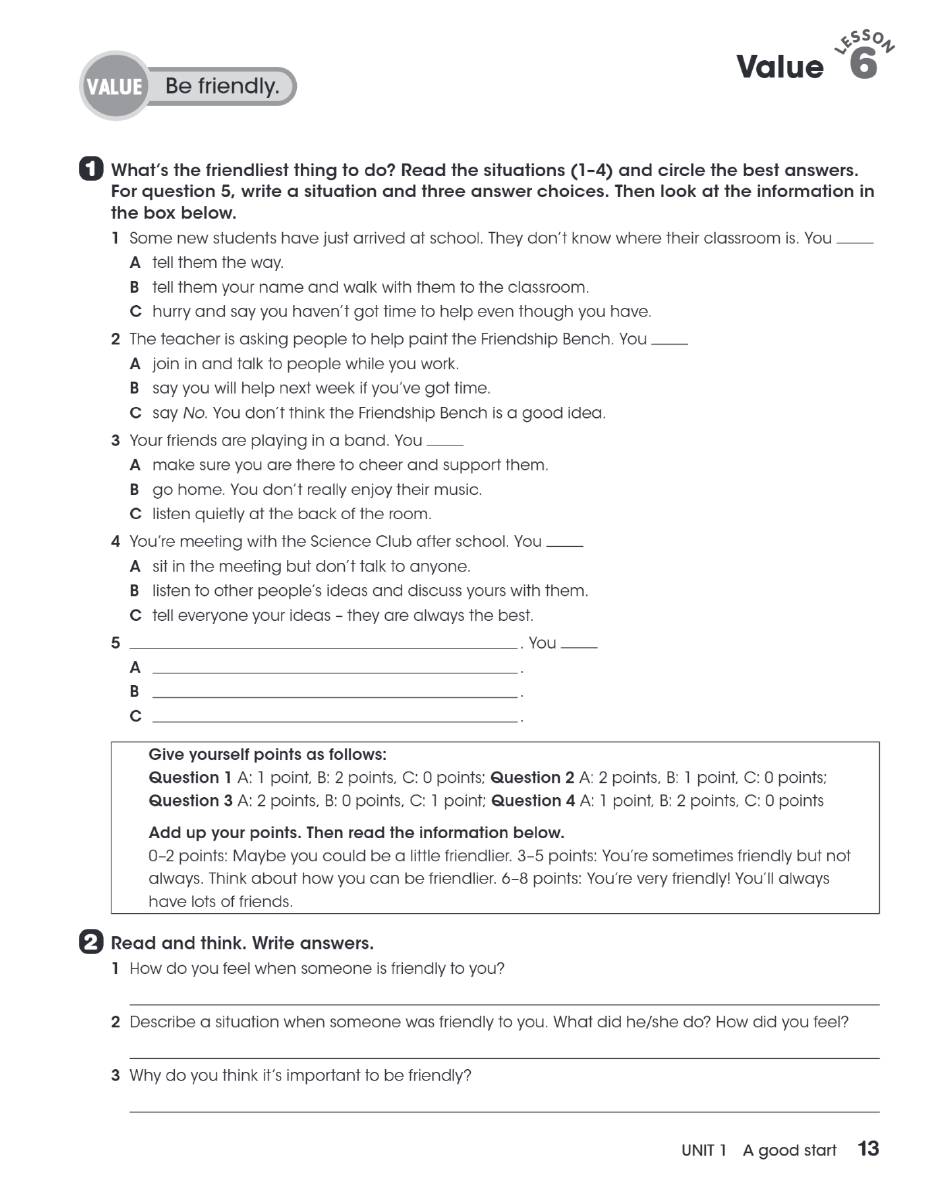 Sách Look 6 British English Workbook