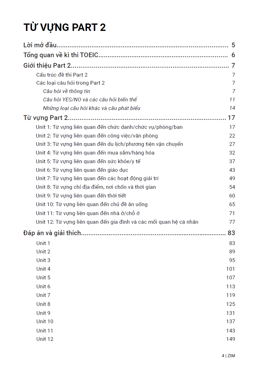 Sách Understanding Vocab For Toeic Part 2