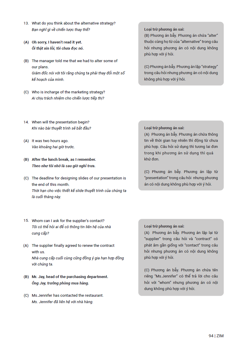 Sách Understanding Vocab For Toeic Part 2
