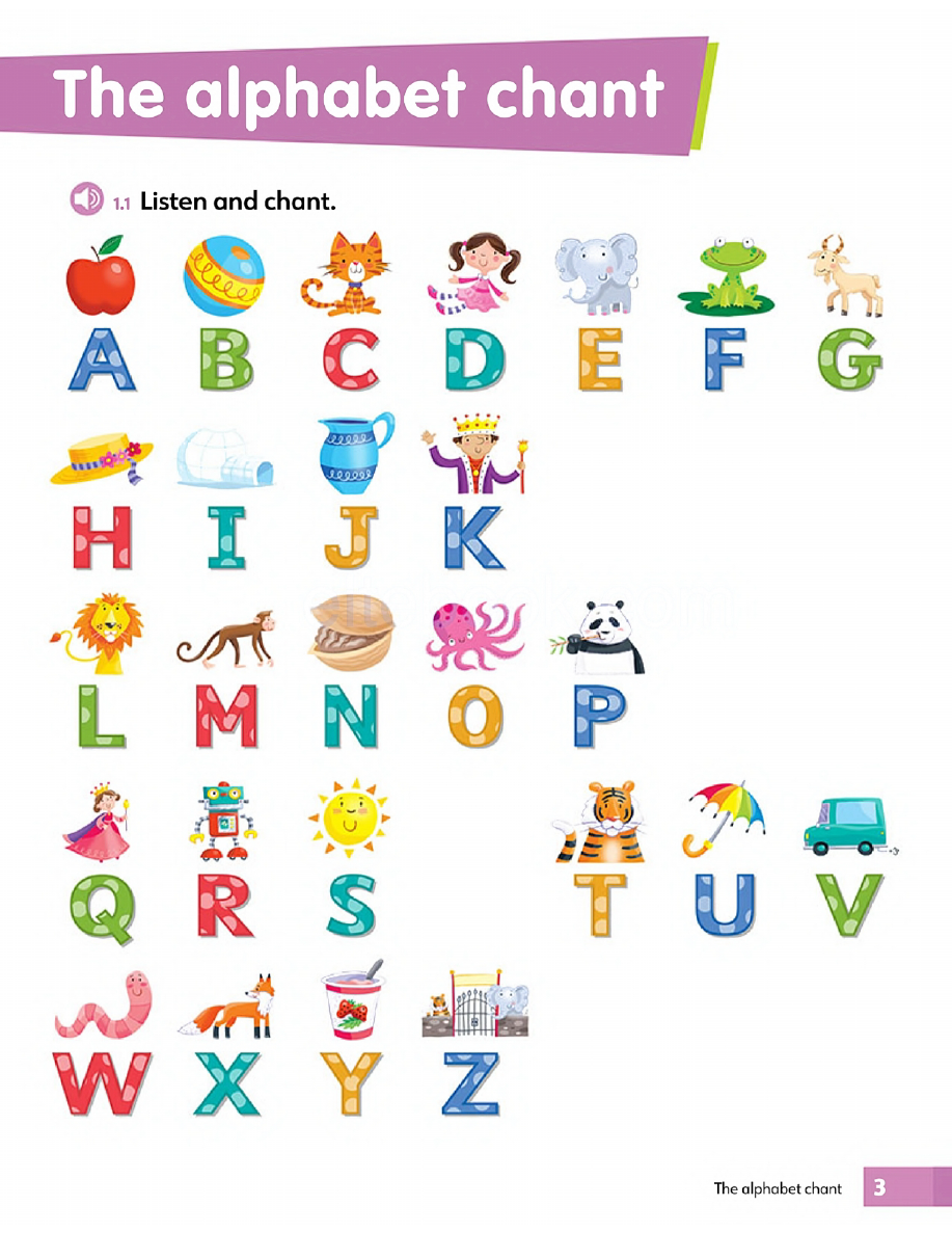 Sách Academy Stars Second Edition Starter Alphabet Book