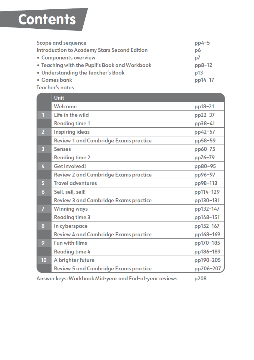 Sách Academy Stars 6 Second Edition Teacher’s Book + resources, Tests, Dave Tucker