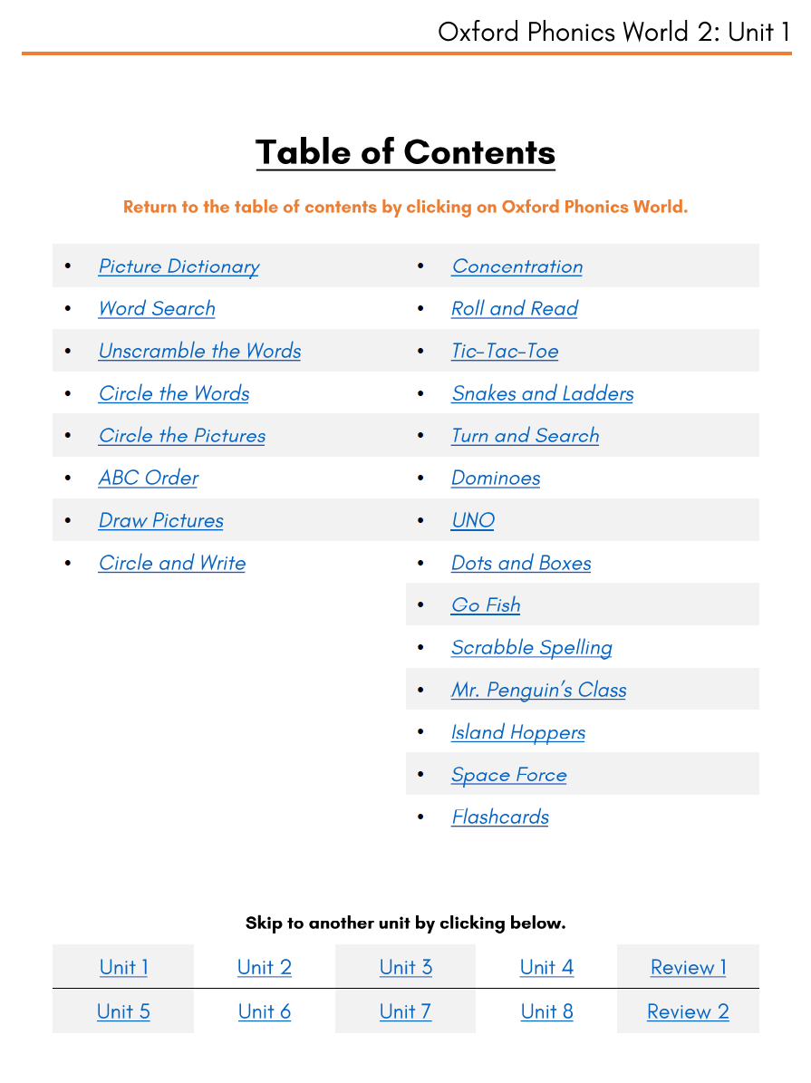 Sách Oxford Phonics World Worksheet 2 - 1000 Pages Off Course-aligned Worksheets And Games