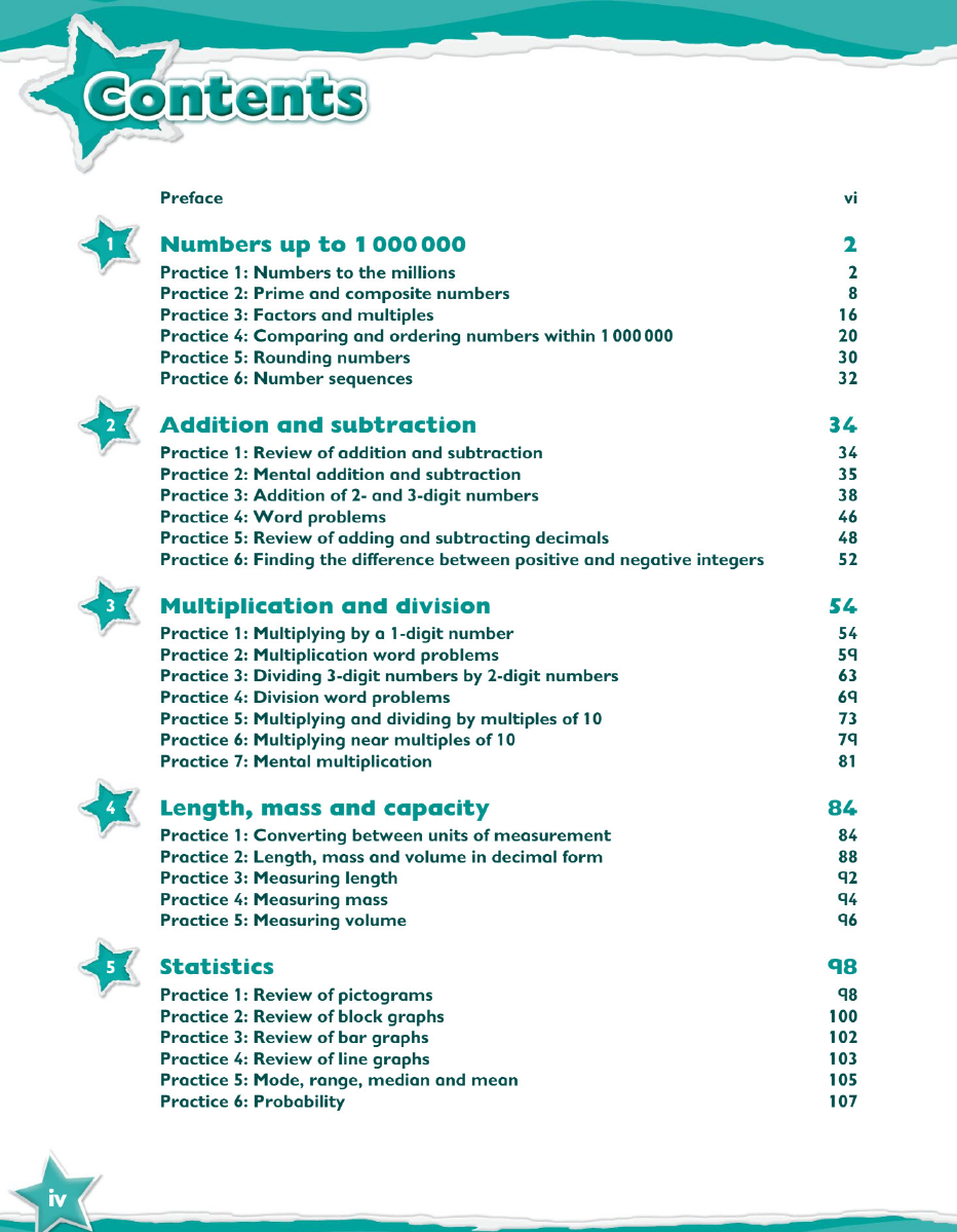 Sách Max Maths Primary 6 Workbook 6 - A Singapore Approach
