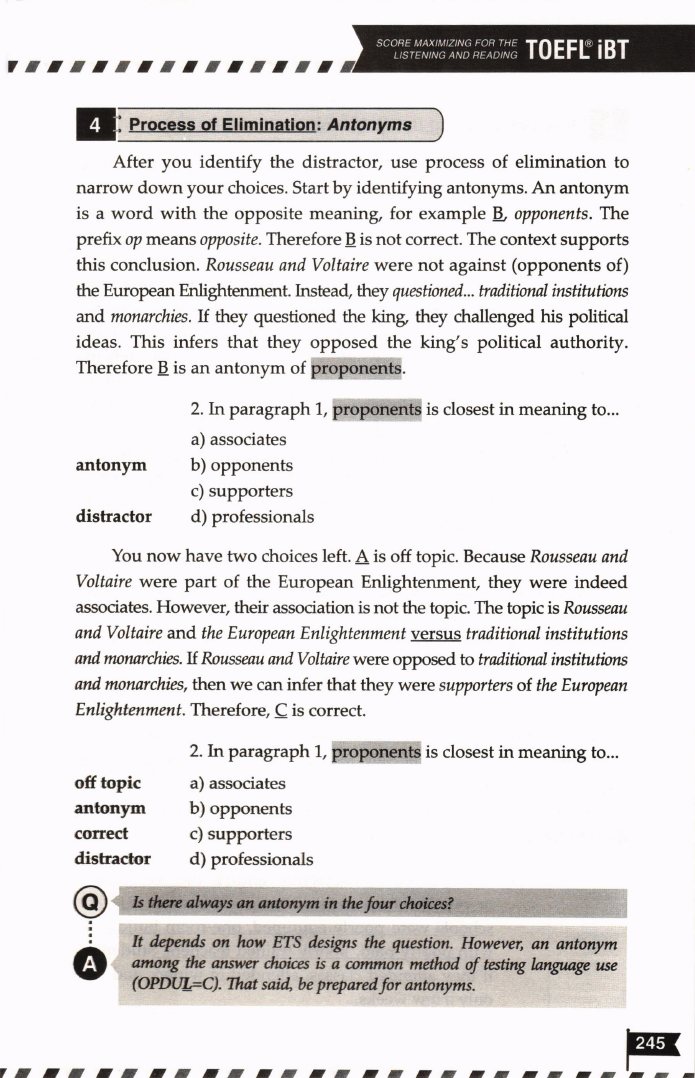 Sách Score Maximizing For The Toefl ibt Listening And Reading - Bruce Stirling