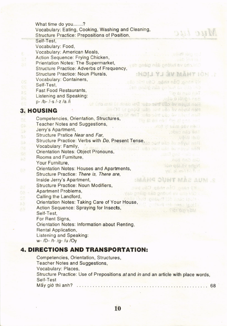 Sách Anh ngữ cho người xuất cảnh, Basic Adult Survival English