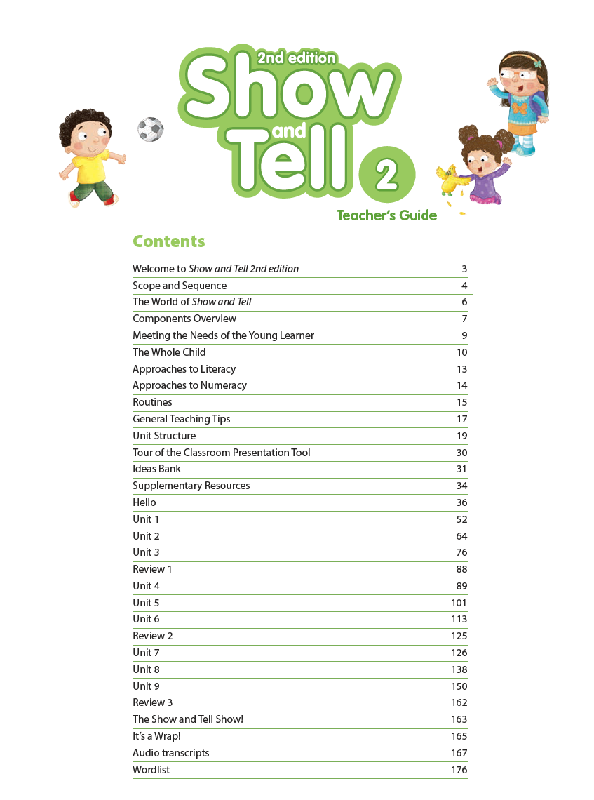 Sách Show And Tell 2 - 2nd Edition Teacher’s Guide Level 2