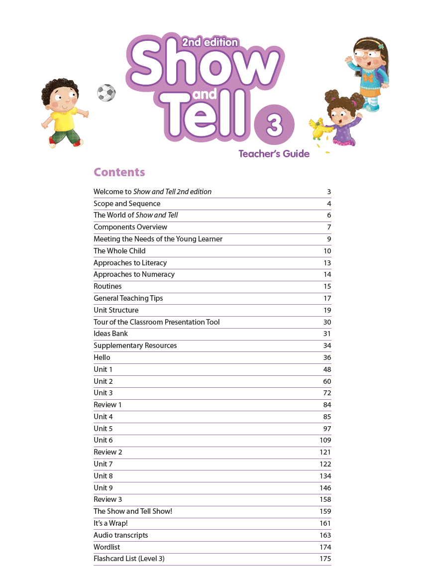 Sách Show And Tell 3 - 2nd Edition Teacher’s Guide Level 3