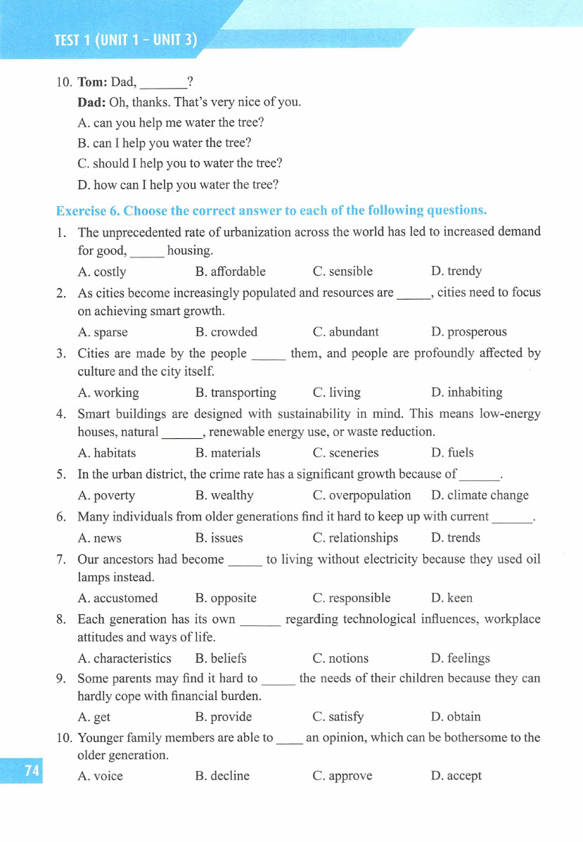 Sách Bài tập tiếng Anh lớp 11 có đáp án, Global Success 11 tập 1
