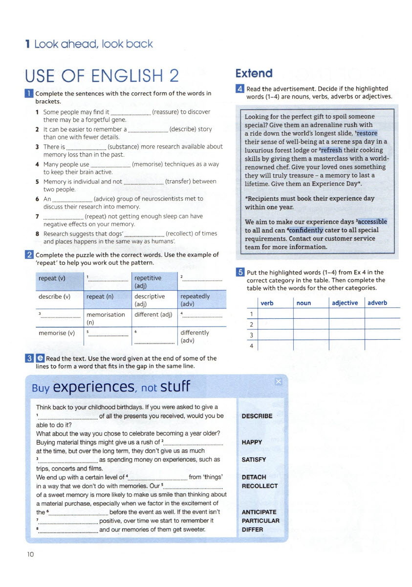 Sách Gold Experience C1 Advanced Workbook - 2nd Edition