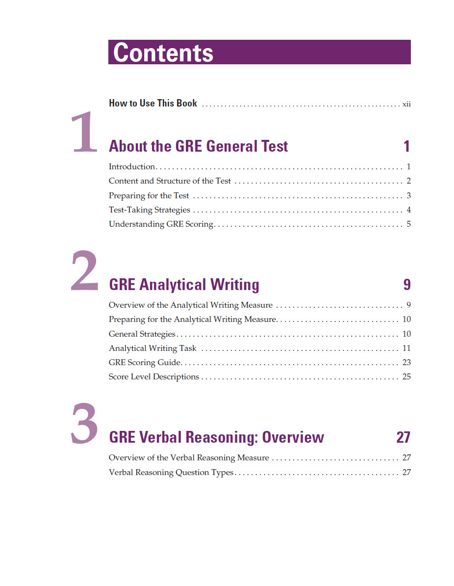 Sách The Official Guide To The GRE General Tests - 4th Edition, From The People Who Make The Test