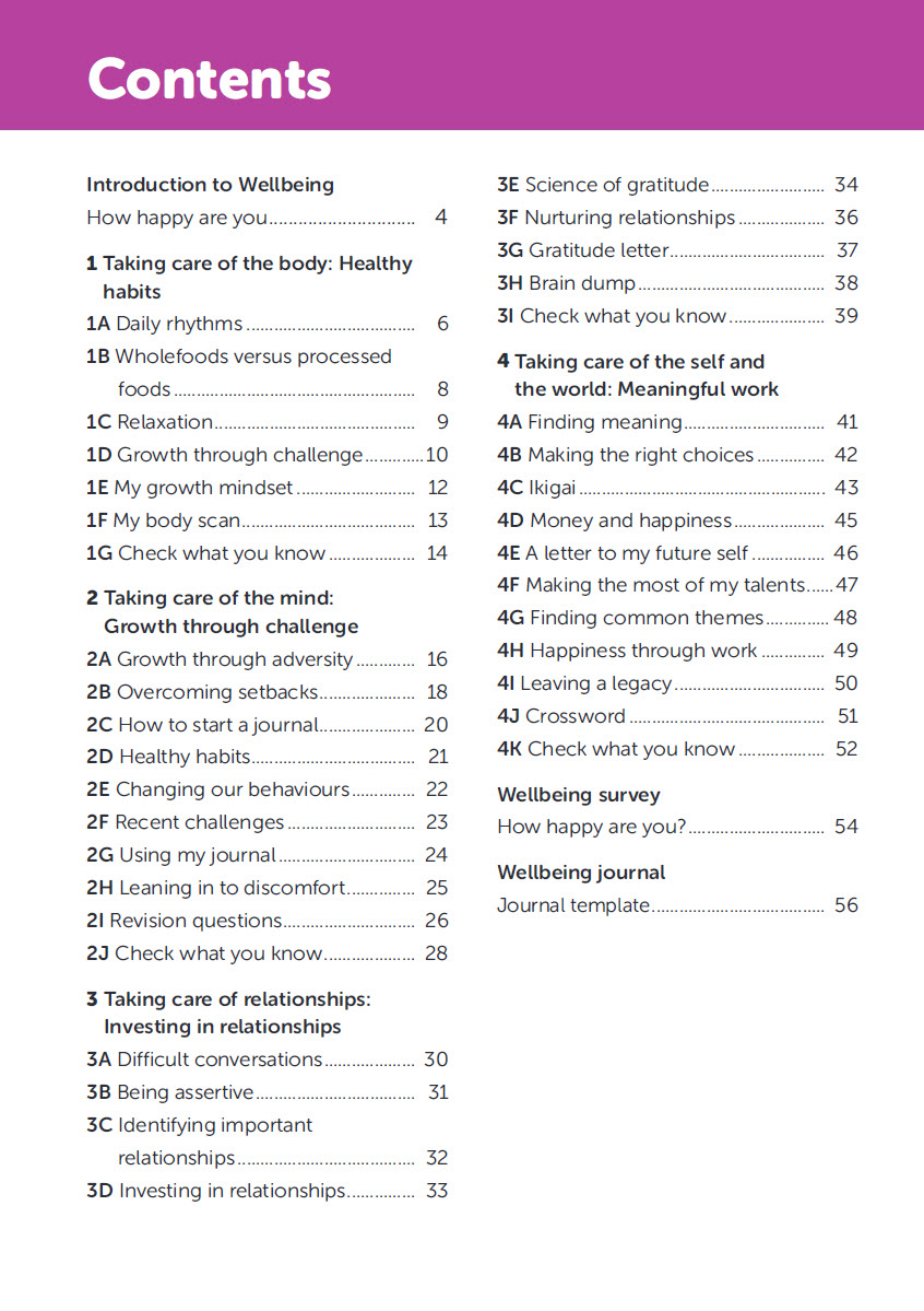Sách Wellbeing 9 Activity Book - Oxford International Lower Secondary Wellbeing