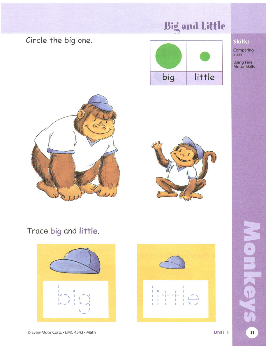 Sách Skill Sharpeners Math PreK