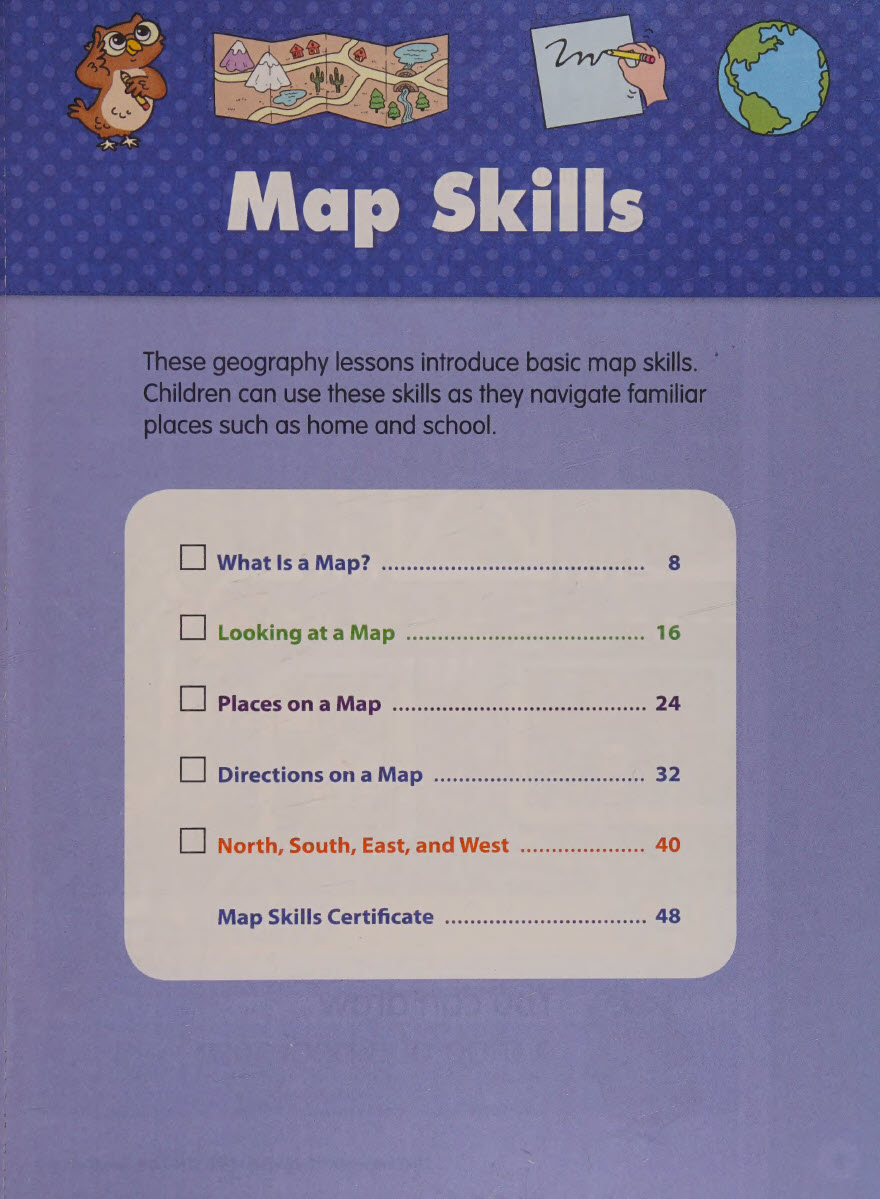 Sách Skill Sharpeners Geography PreK