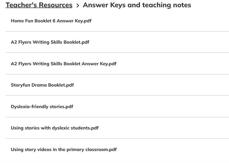 Sách Storyfun 6 Teacher’s Book, second edition