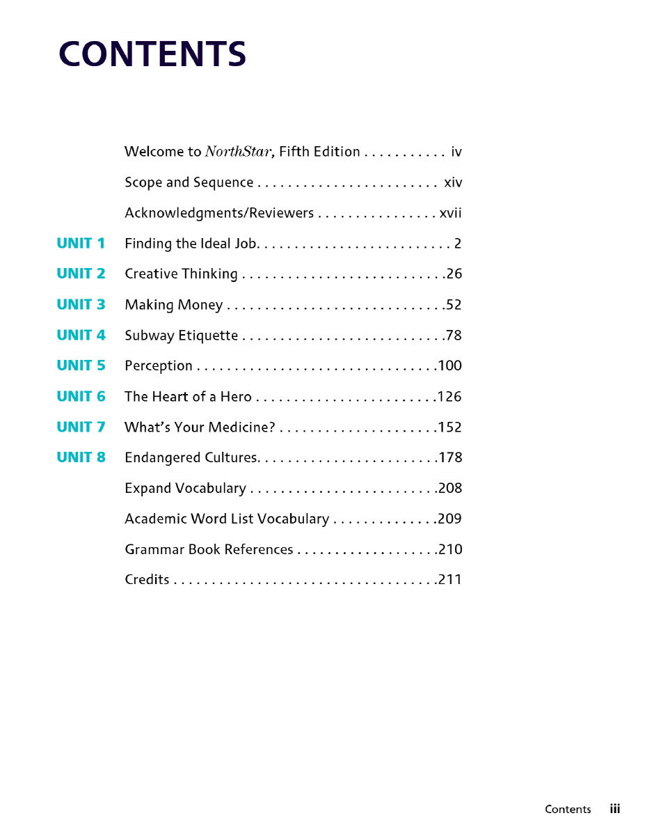 Sách NorthStar 2 Reading and Writing, Fifth Edition