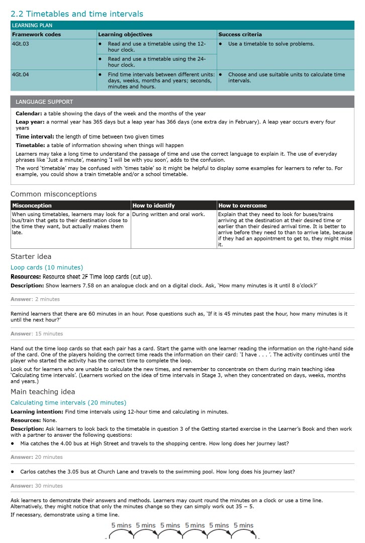 Sách Cambridge Primary Mathematics 4 Teacher’s Resource 4