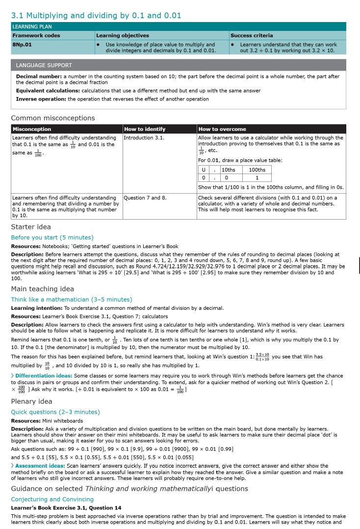 Sách Cambridge Lower Secondary Mathematics 8