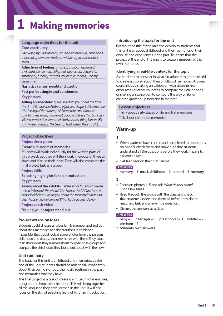 Sách Harmonize 5 Teacher’s Guide - Harmonize B2