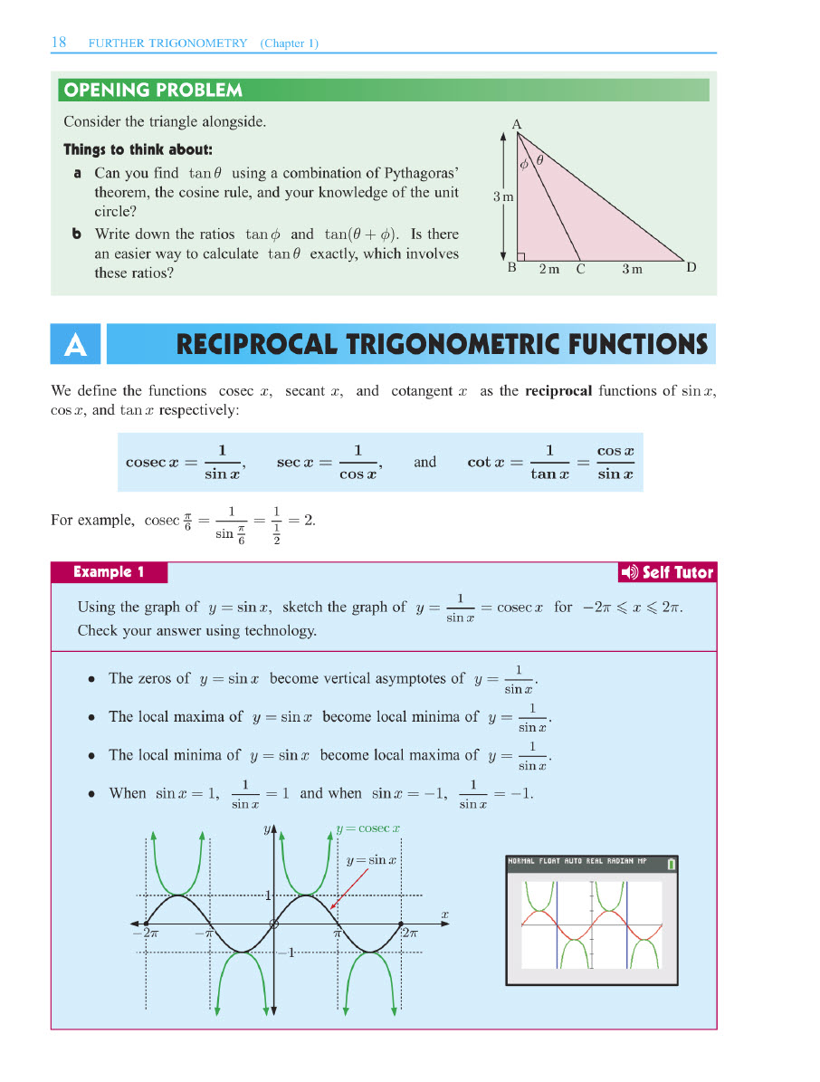 Sách Mathematics Analysis And Approaches HL 2 Haese Mathematics - For Use With IB Diploma Programme