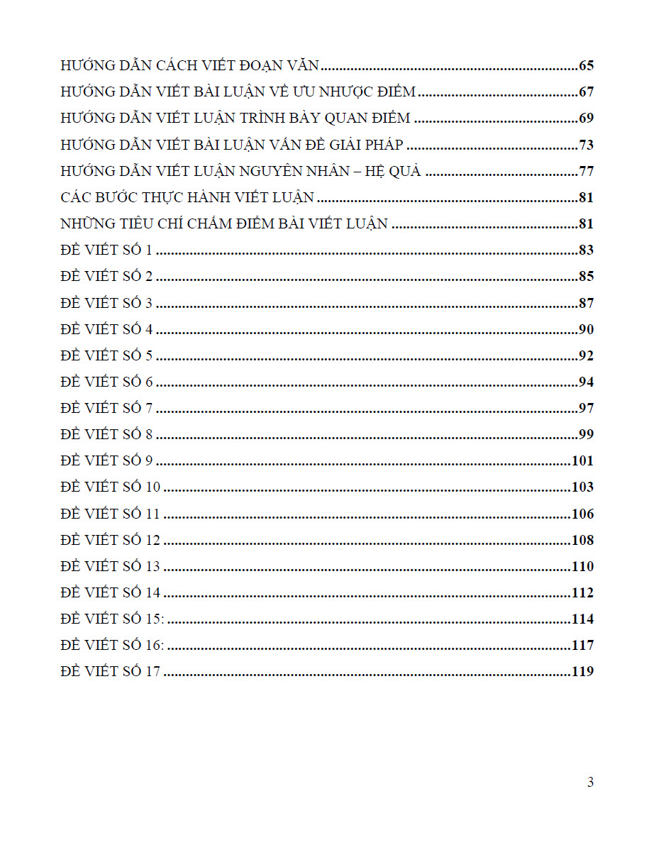 Sách Tài liệu ôn thi Vstep B1,B2,C1 - Writing