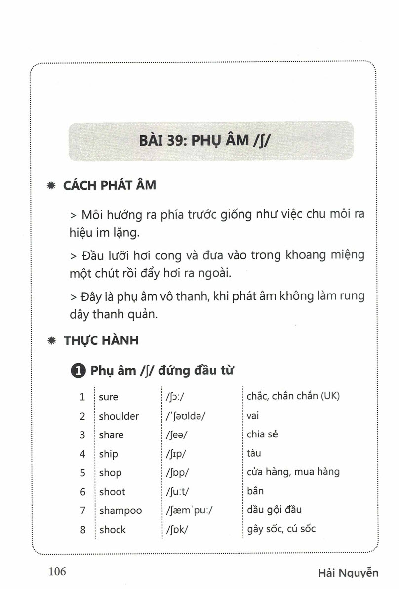 Sách Công thức nói tiếng Anh chuẩn bản ngữ, Hải Nguyễn