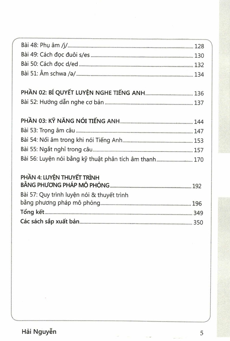 Sách Công thức nói tiếng Anh chuẩn bản ngữ, Hải Nguyễn