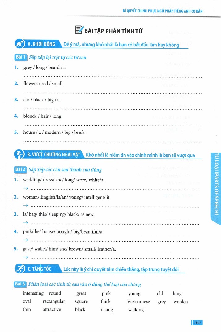 Sách Grammar for you Basic, bí quyết chinh phục ngữ pháp tiếng Anh cơ bản