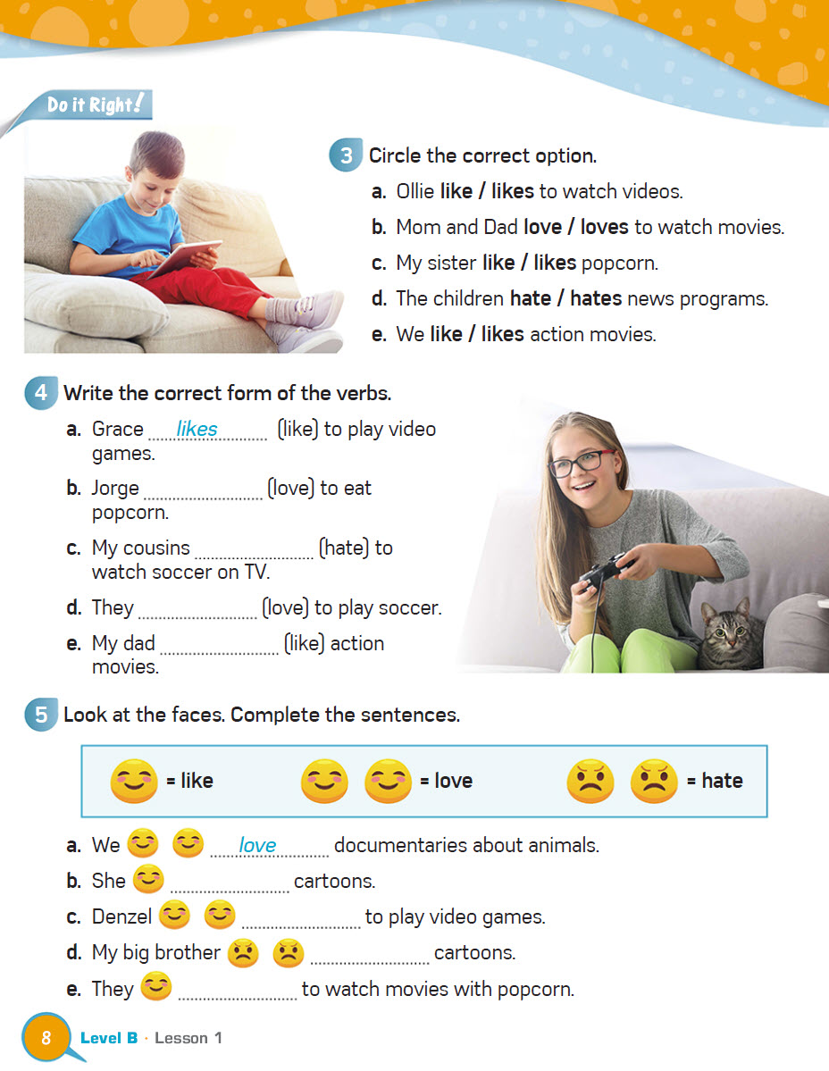 Sách Grammar Right Level B Student Book - Angela Llanas, Libby Williams