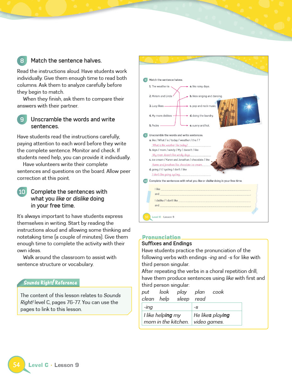 Sách Grammar Right Level C Teacher’s Guide + Tests + Resources + active teach