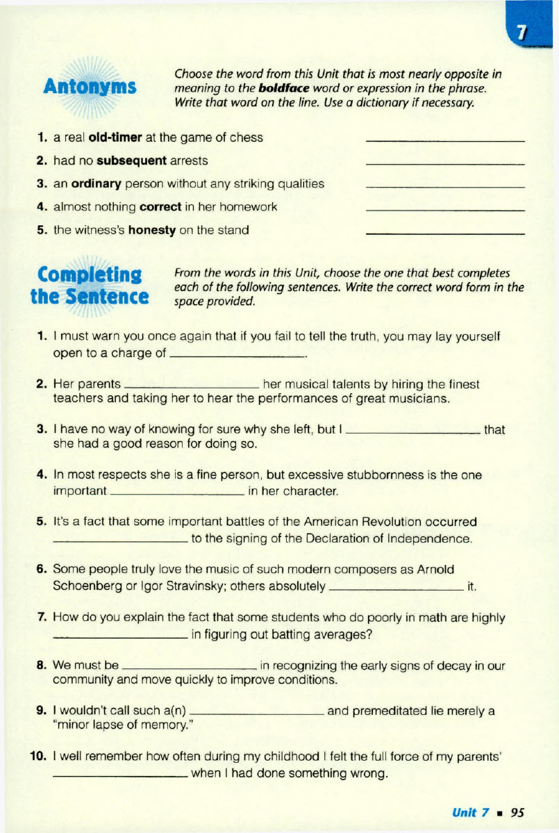 Sách Vocabulary Workshop Level B (Grade 7)