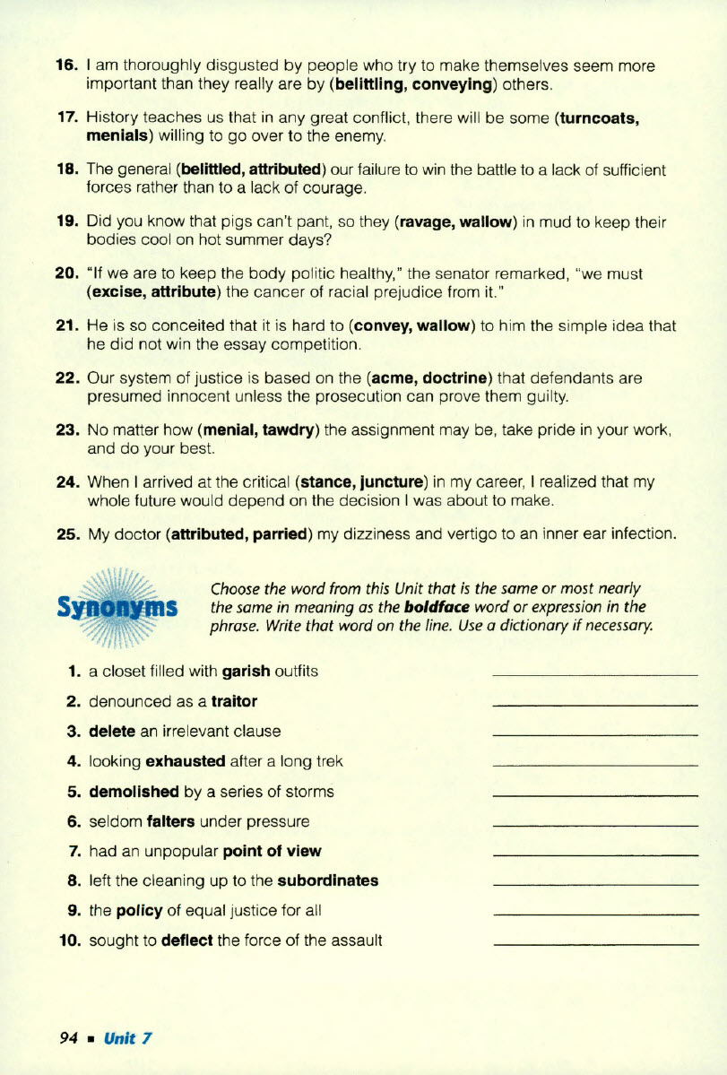 Sách Vocabulary Workshop Level C (Grade 8)