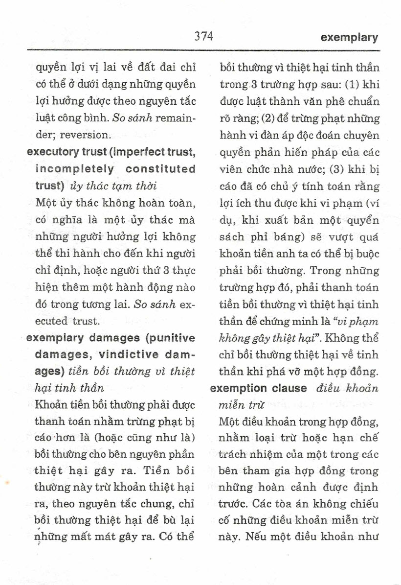 Sách Tự điển pháp luật Anh Việt, Dictionary of Law English Vietnamese