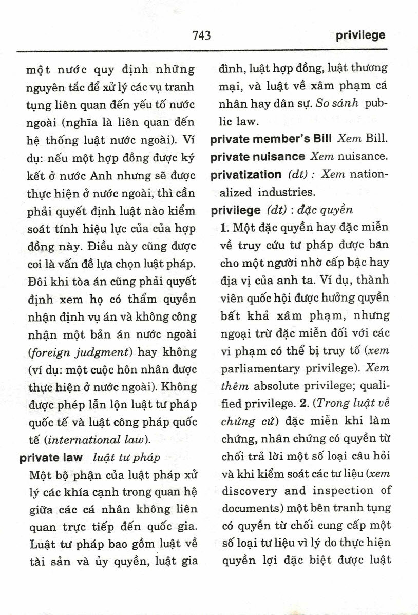 Sách Tự điển pháp luật Anh Việt, Dictionary of Law English Vietnamese