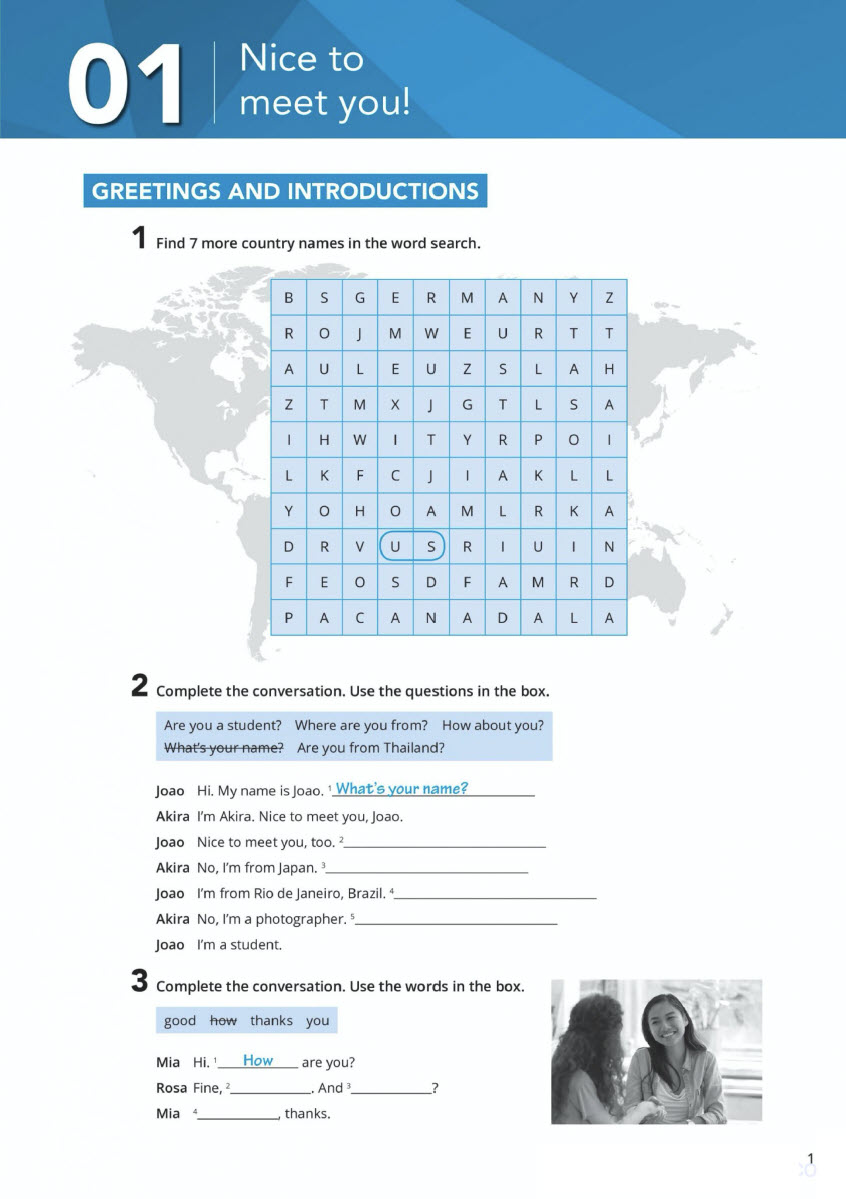 Sách Smart Choice 1 Workbook, Ken Wilson, Fourth Edition