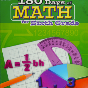 Sách180 Days Of Math For Sixth Grade - 6th Grade, Shell Education