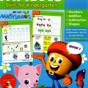 Sách 200 Essential Maths K1 - ABC Mathseeds, Skills For Kindergarten Book 1
