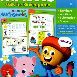 Sách 200 Essential Maths K2 - ABC Mathseeds, Skills For Kindergarten Book 2