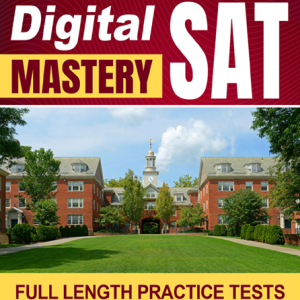 Sách 2025 Digital Sat Mastery - Bryson Aldridge, full length practice tests