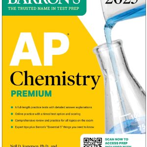 Sách AP Chemistry Premium 2025 - Neil D. Jespersen, Pamela K. Kerrigan