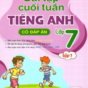 Sách Bài tập cuối tuần tiếng Anh lớp 7 có đáp án tập 1