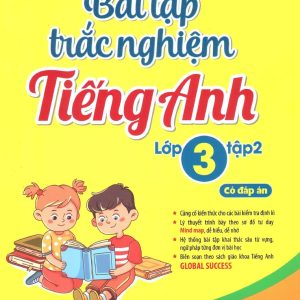 Sách Bài tập trắc nghiệm tiếng Anh lớp 3 tập 2, có đáp án