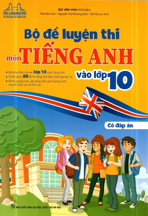 Bộ đề luyện thi môn tiếng Anh