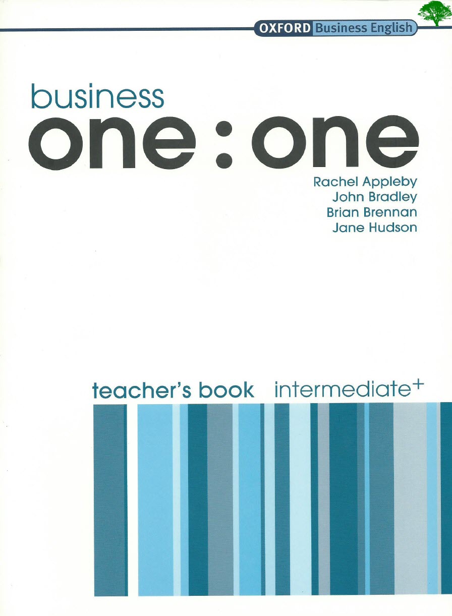 Sách Business One To One Teacher’s Book - Intermediate + Oxford business english, business one:one