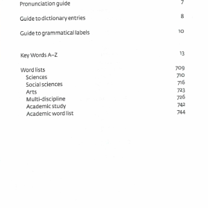 Sách Collins Cobuild Key Words For The Toefl Test