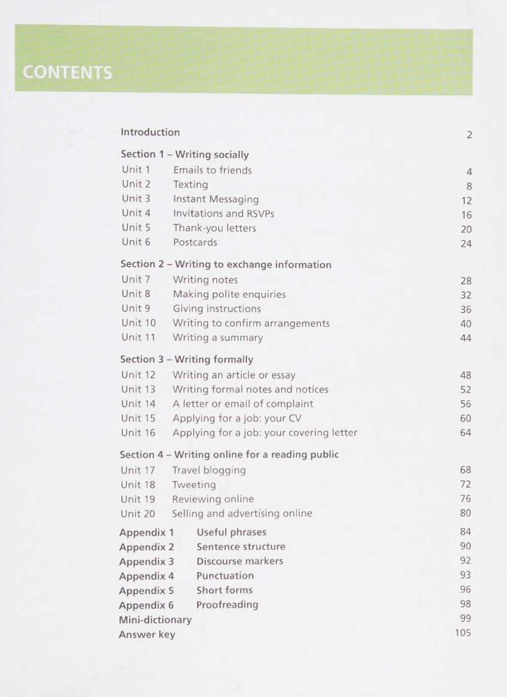 Sách Collins English For Life Writing B1+ Intermediate - Kirsten Campbell-Howes, Clare Dignall, Writing B1+