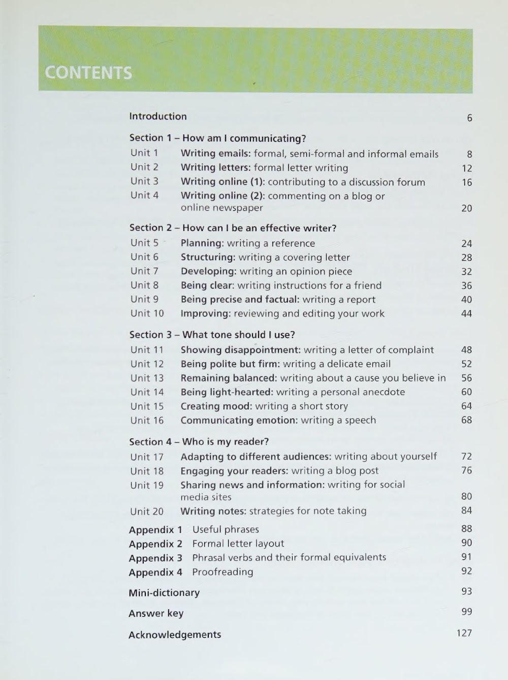 Sách Collins English For Life Writing B2+ Upper-Intermediate, Genevieve White